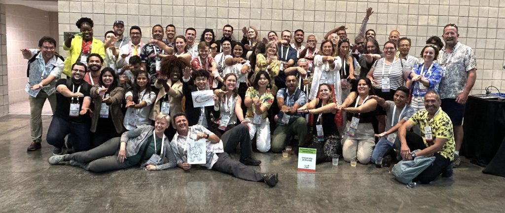 group photo of uf students faculty and alumni