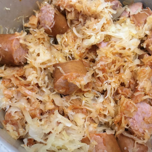 Polish Sausage Sauerkraut Recipe & Growing Cabbage in Central Florida ...