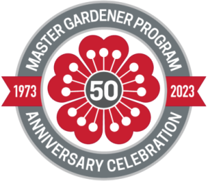 Master Gardener program 50 year logo