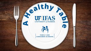 A Healthy Table graphic