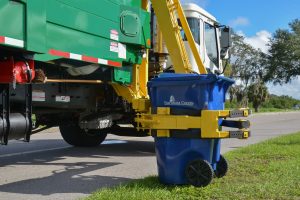 Sarasota County solid waste garbage truck