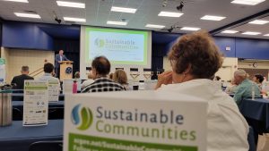 Audience members at the 2022 Sustainable Communities Workshop