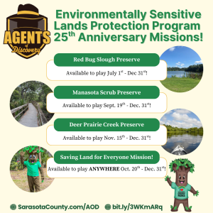 yellow and green graphic indicating locations of cureent Agents of Discovery missions