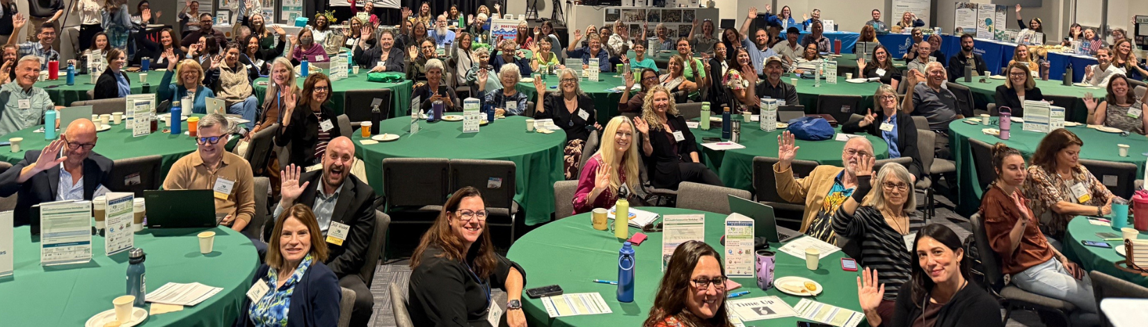 the crowd at the 2025 Sustainable Communities Workshop
