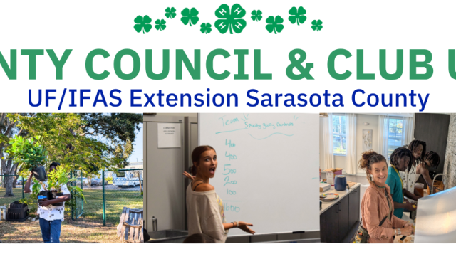 Sarasota 4-H County Council and Club Updates – November 2025