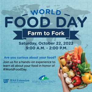 World food day event flyer 