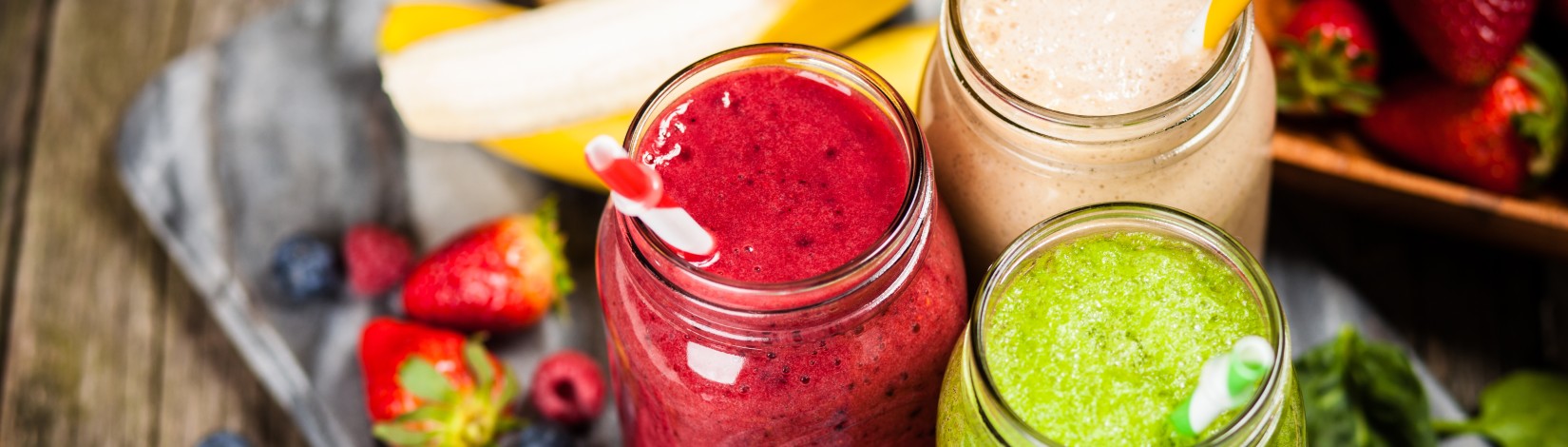 Milkshakes and smoothies.