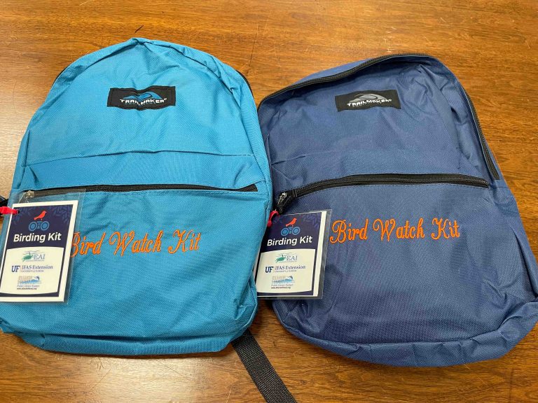 Bird Watch Backpacks Available for Checkout at St. Lucie County's