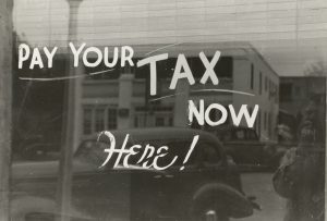 old pay your tax now here sign 