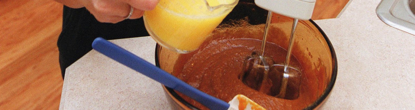 close up of food mixer