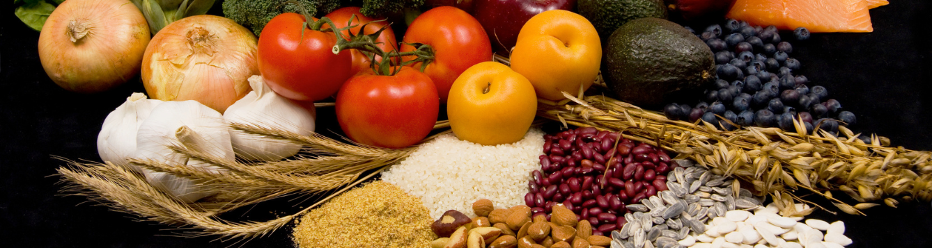 vegetables and whole grains