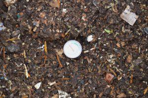 a thermometer in a compost pile shows 62 degree Fahrenheit..