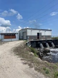 A water management facility at the US Sugar field.