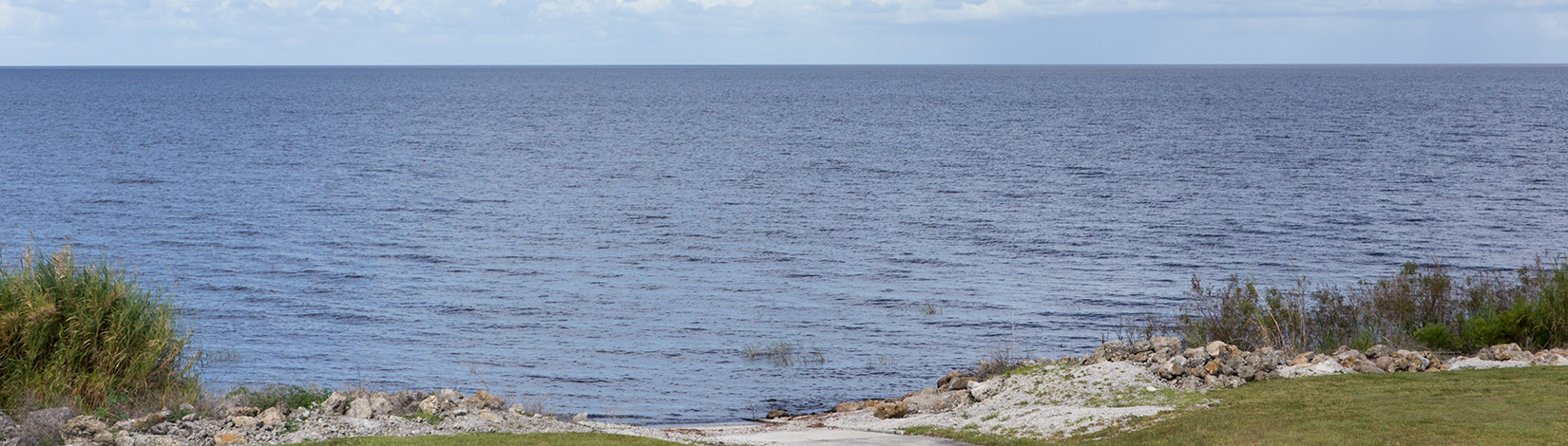 Lake Okeechobee in Florida was used by scientists to test a new method for estimating lake volumes.