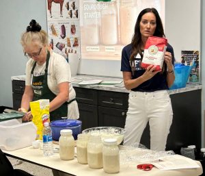 Homemade sourdough setup