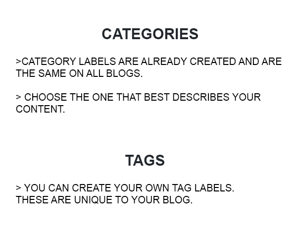 Categories Vs Tags How To Know The Difference